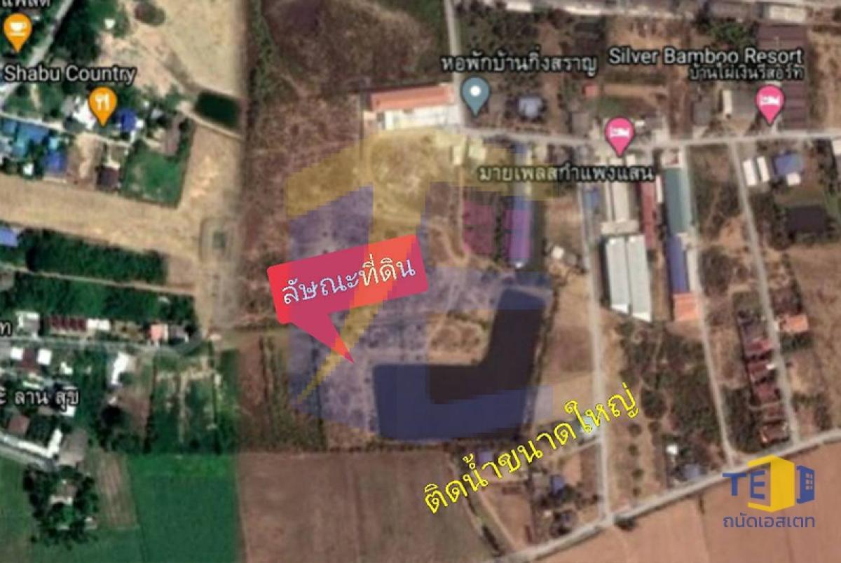 ขายที่ดินกำแพงแสน 14 ไร่ ใกล้ ม.เกษตรฯ ลดกระหน่ำ 10 ล้าน! เหมาะทำหอพัก บ่อตกปลา บ้านสวนริมน้ำ