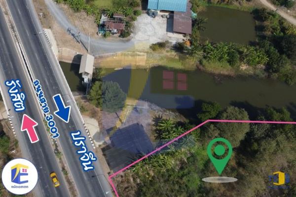 ที่ดินองครักษ์ เนื้อที่ 1 ไร่ 192.7 ตร.ว. อ.องครักษ์ ด้านหลังติดคลองกว้าง 60 เมตร ด้านหน้ากว้าง 64 เมตรติดถนนใหญ่ 4 เลน สาย 3001