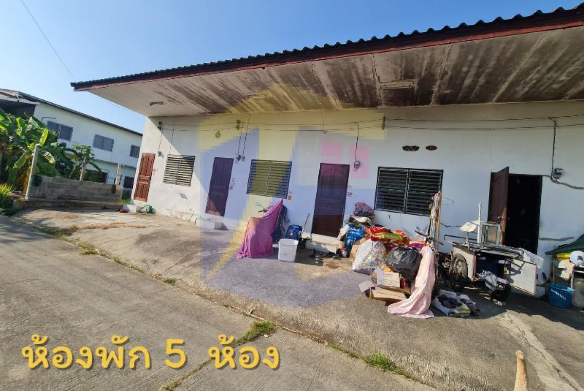 ลงทุนคุ้มค่า! ที่ดินพร้อมห้องเช่า 5 ห้อง รายได้เสริมทุกเดือน ใจกลางหนองแขม