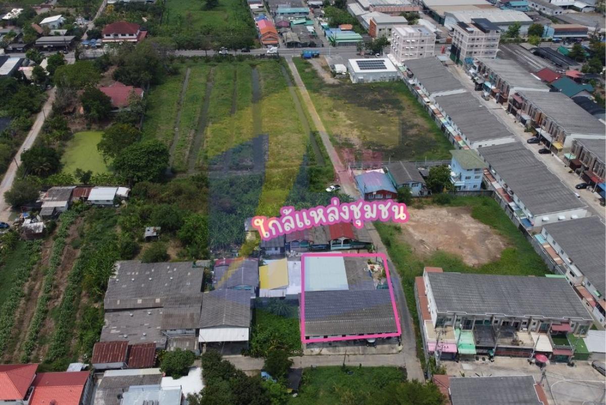 ลงทุนคุ้มค่า! ที่ดินพร้อมห้องเช่า 5 ห้อง รายได้เสริมทุกเดือน ใจกลางหนองแขม
