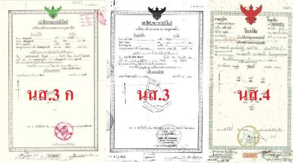 ประเภทและลักษณะของโฉนดที่ดิน