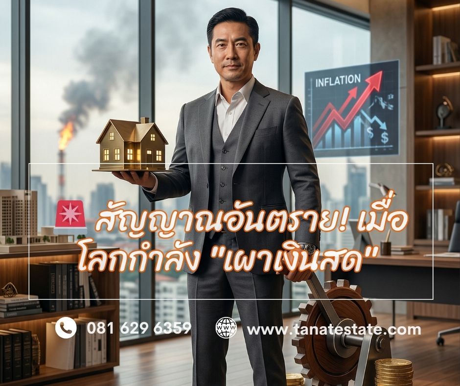 สัญญาณอันตราย เมื่อโลกกำลัง เผาเงินสด ของคุณทิ้ง เศรษฐีเงียบๆ กำลังย้ายเงินไปไว้ที่ไหน