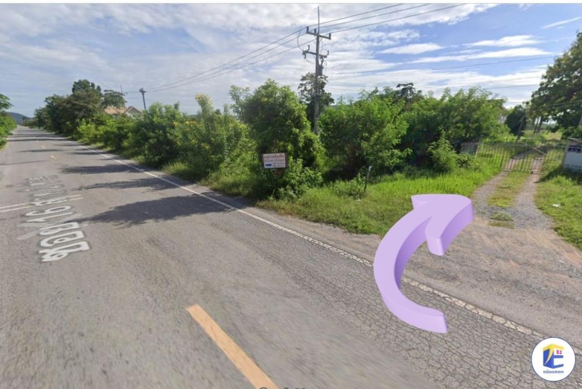 ขายที่ดินลพบุรี พัฒนานิคม 24 ไร่ พร้อมตึกปูน 2 ชั้น (12x16m) ติดถนน 83m (3 โฉนด) | Tanat Estate