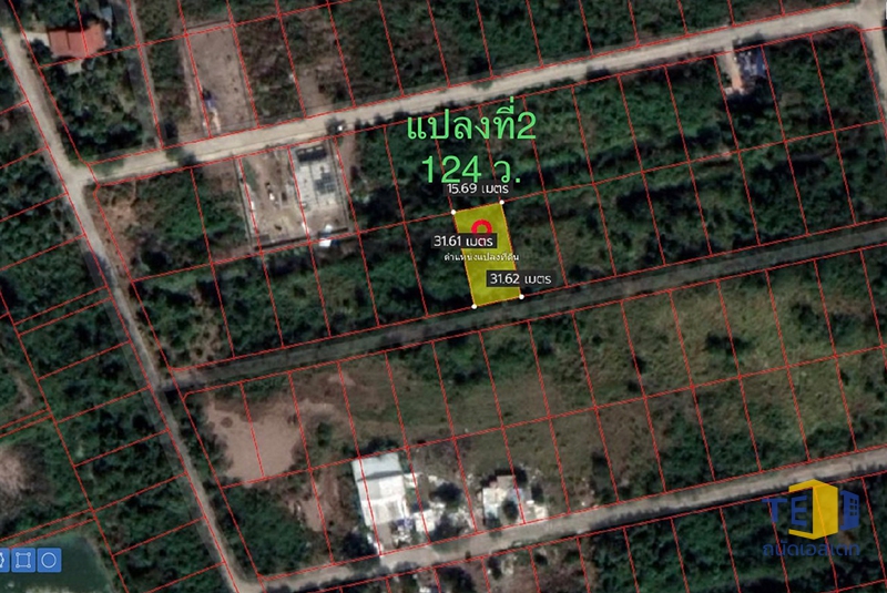 ขายที่ดินบางเลน นท.248 ตร.ว. 2โฉนด ถมแล้ว เพียง 8 นาทีถึง ตลาด