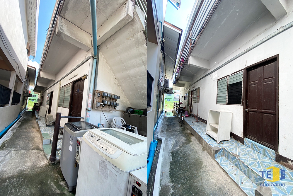 ขายอาคาร ห้องเช่าพร้อมผู้เช่าเป็นอาคาร 2 ชั้น มี 10 ห้อง ห้องน้ำในตัวทุกห้อง พื้นที่ 49 ตารางวา